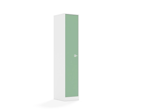 Szafa Blox Colours 40 5P 1F5 363x466x1869 korpus biały/1x front pastelowy zielony - 38f3f79d8fd30b71fa7e790d1e7b272c