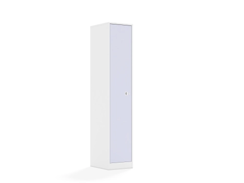 Szafa Blox Colours 40 5P 1F5 363x466x1869 korpus biały/1x front pastelowy fioletowy