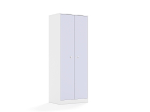 Szafa Blox Colours 70 5P 2F5 706x466x1869 korpus biały/2x front pastelowy fioletowy