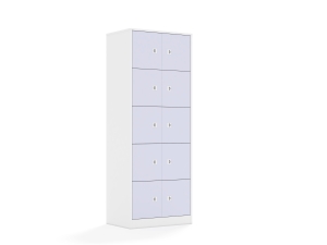 Szafa Blox Colours 70 5PP 10F1 706x466x1869 korpus biały/10x front pastelowy fioletowy