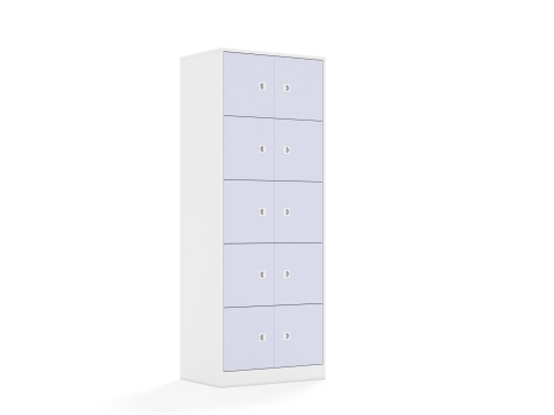 Szafa Blox Colours 70 5PP 10F1 706x466x1869 korpus biały/10x front pastelowy fioletowy - bb11de9d0fe6a83728bbfba020e01019