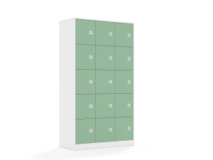 Szafa Blox Colours 110 5PP 15F1 1049x466x1869 korpus biały/15x front pastelowy zielony