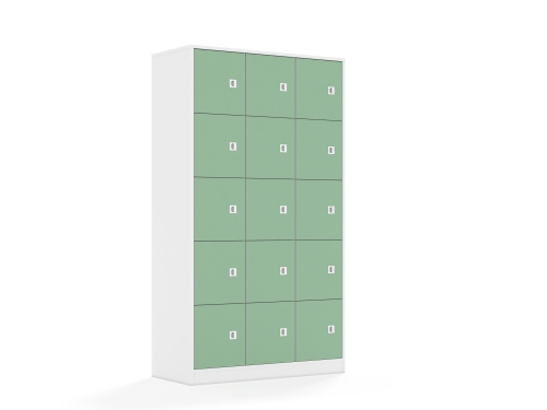 Szafa Blox Colours 110 5PP 15F1 1049x466x1869 korpus biały/15x front pastelowy zielony - d1429038ece75b3edd68bf051ca37509