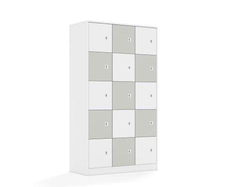 Szafa Blox Colours 110 5PP 15F1 1049x466x1869 korpus biały/8x front biały i 7x front jasny szary - b279c4511df3c2f60f81f28175ee6eb9