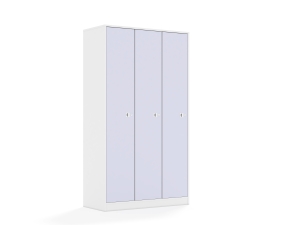 Szafa Blox Colours 110 5PP 3F5 1049x466x1869 korpus biały/3x front pastelowy fioletowy