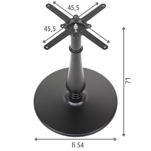 Podstawa stolika żeliwna SH-5013-10/B - dimensions (2).png
