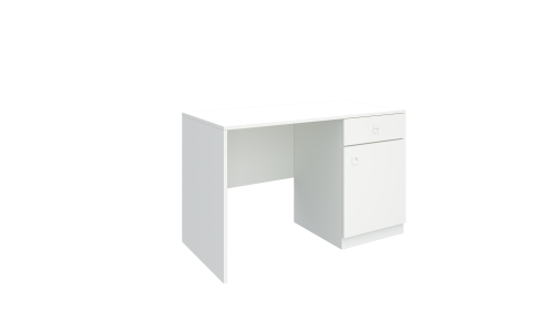 Biurko w kolorze białym 120x60x76 cm - Biurko w kolorze białym.png