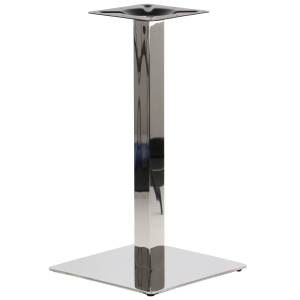 Podstawa stolika SH-3002-5/60/P, 45x45 cm, stal nierdzewna polerowana