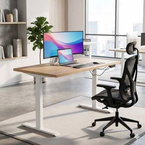 Stelaż eketryczny UT04E-2T biały detal 8.JPG