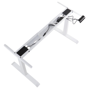 Stelaż z elektryczną regulacją wysokości UT04E-3T/W BIAŁY