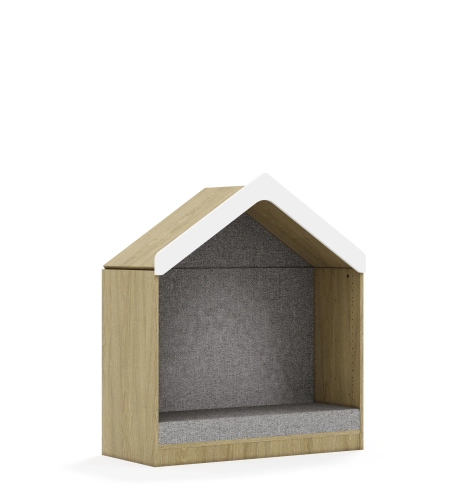 Domek tapicerowany BLOX Base 110 2P z daszkiem 1049x466x1223