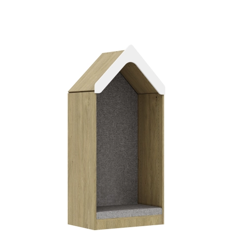Domek tapicerowany BLOX Base 70 3P z daszkiem 706x466x1575