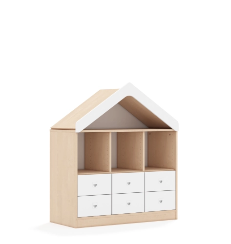 Regał BLOX Base 110 2PP 4SB 2SS z daszkiem 1049x466x1223 - 768d033c27353094860f79b4770d0f53