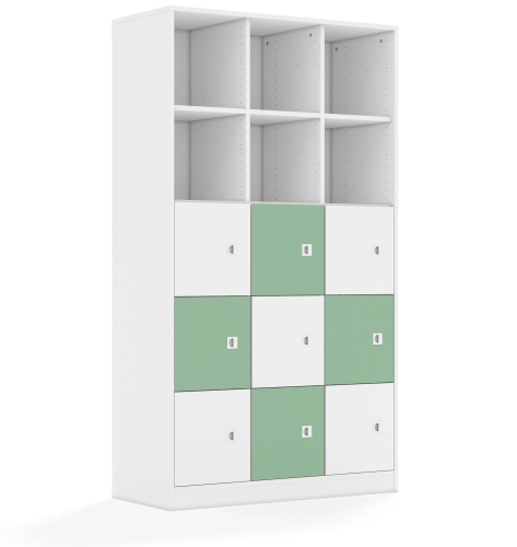 Regał BLOX Base 110 5PP 9F1 1049x466x1869 - v-box-5pp-3r-9f1-box-5pp-3r-9f1-wwpgrn-BOX-5PP-3R-9F1-WWPGRN.jpg