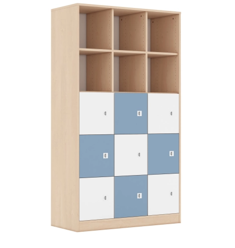 Regał BLOX Base 110 5PP 9F1 1049x466x1869 - v-box-5pp-3r-9f1-box-5pp-3r-9f1-bwpb-BOX-5PP-3R-9F1-BWPB.jpg