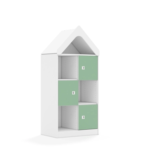 Regał BLOX Base 70 3PP 3F1 z daszkiem 706x466x1575 - v-box-3pp-2r-3f1-d-box-3pp-2r-3f1-d-wpgrn-BOX-3PP-2R-3F1-D-WPGRN.jpg