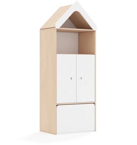 Regał BLOX Base 70 4P 2F2 ze skrzynią i daszkiem 706x466x1927 - e8c1c1db65904ba5a24780257e0e4999
