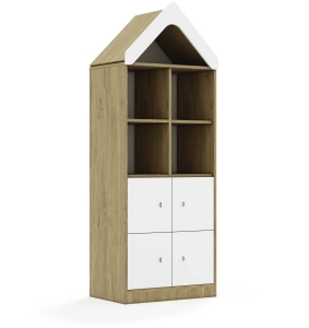 Regał BLOX Base 70 4PP 4F1 z daszkiem 706x466x1927