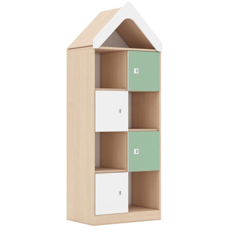 Regał BLOX Base 70 4PP 4F1 z daszkiem 706x466x1927 - v-box-4pp-2r-4f1-d-box-4pp-2r-4f1-d-bwpgrn-BOX-4PP-2R-4F1-D-BWPGRN.jpg