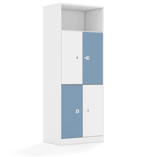 Regał BLOX Base 70 5P 4F2 706x466x1869 - v-box-5p-2r-4f2-box-5p-2r-4f2-wwpb-BOX-5P-2R-4F2-WWPB.jpg