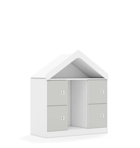 Regał na pojemniki BLOX Base 110 2PG 4F1 z daszkiem 1049x466x1223 - v-box-2pg-3r-4f1-d-box-2pg-3r-4f1-d-wlgr-BOX-2PG-3R-4F1-D-WLGR.jpg