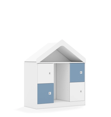 Regał na pojemniki BLOX Base 110 2PG 4F1 z daszkiem 1049x466x1223 - v-box-2pg-3r-4f1-d-box-2pg-3r-4f1-d-wwpb-BOX-2PG-3R-4F1-D-WWPB.jpg