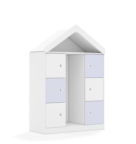 Regał na pojemniki BLOX Base 110 3PG 6F1 z daszkiem 1049x466x1575 - v-box-3pg-3r-6f1-d-box-3pg-3r-6f1-d-wwpv-BOX-3PG-3R-6F1-D-WWPV.jpg