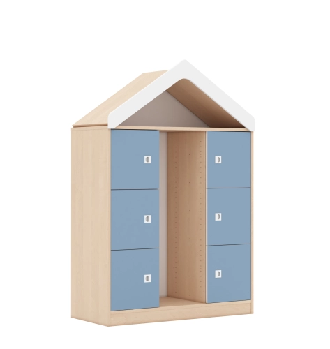 Regał na pojemniki BLOX Base 110 3PG 6F1 z daszkiem 1049x466x1575 - v-box-3pg-3r-6f1-d-box-3pg-3r-6f1-d-bpb-BOX-3PG-3R-6F1-D-BPB.jpg