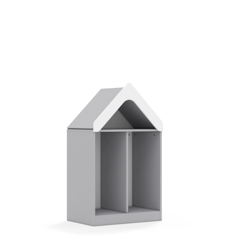Regał na pojemniki BLOX Base 70 2PG z daszkiem 706x466x1223 - v-box-2pg-2r-d-box-2pg-2r-d-g-BOX-2PG-2R-D-G.jpg