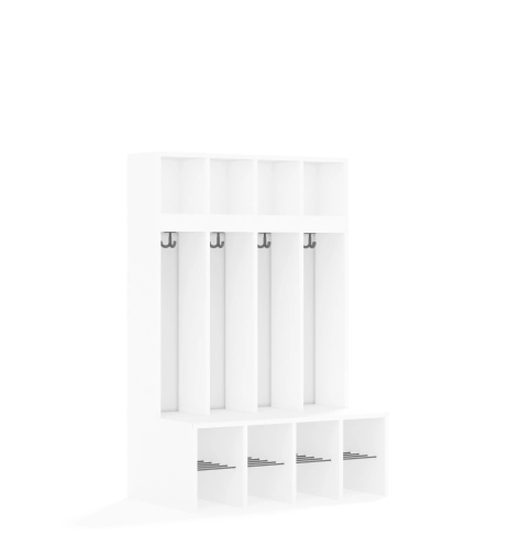 Szatnia czteroosobowa BLOX Base z blendą zlicowaną 890x520x1350 - v-box-szt-4r-box-szt-4r-b-w-BOX-SZT-4R-B-W.jpg