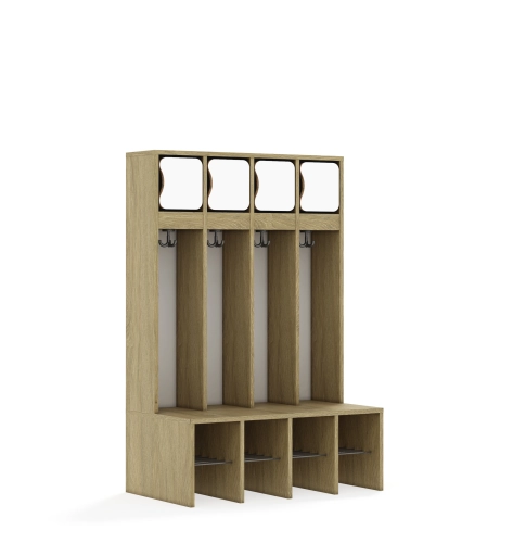 Szatnia czteroosobowa BLOX Base z blendą zlicowaną 890x520x1350 - v-box-szt-4r-box-szt-4r-b-a-a-ow-BOX-SZT-4R-B-A-A-OW.jpg