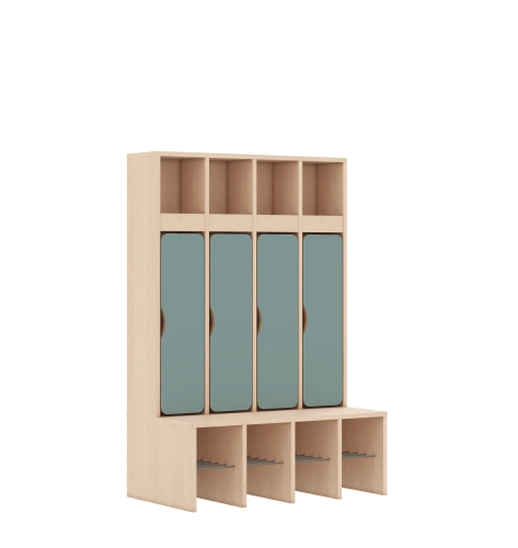 Szatnia czteroosobowa BLOX Base z blendą zlicowaną 890x520x1350 - v-box-szt-4r-box-szt-4r-b-b-a-bpgrn-BOX-SZT-4R-B-B-A-BPGRN.jpg