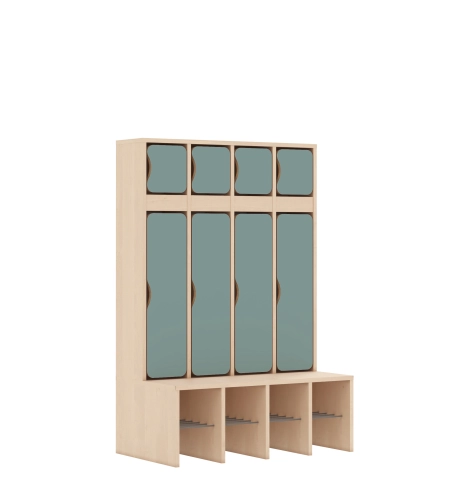 Szatnia czteroosobowa BLOX Base z blendą zlicowaną 890x520x1350 - v-box-szt-4r-box-szt-4r-b-c-a-bpgrn-BOX-SZT-4R-B-C-A-BPGRN.jpg