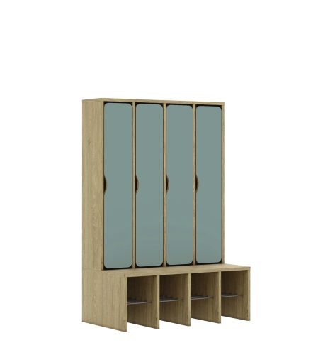 Szatnia czteroosobowa BLOX Base z blendą zlicowaną 890x520x1350 - v-box-szt-4r-box-szt-4r-a-d-a-opgrn-BOX-SZT-4R-A-D-A-OPGRN.jpg