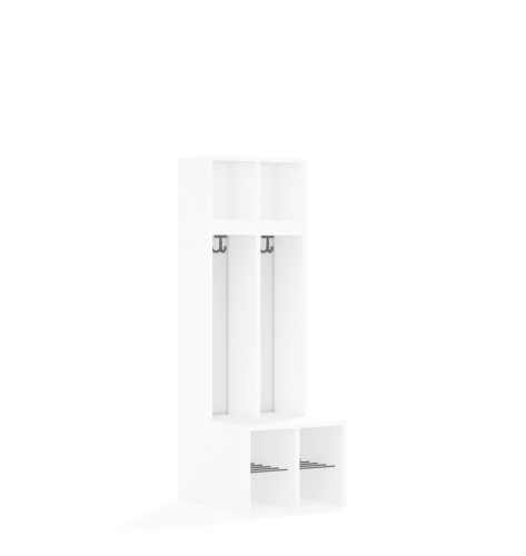 Szatnia dwuosobowa BLOX Base z blendą zlicowaną 455x520x1350 - v-box-szt-2r-box-szt-2r-b-w-BOX-SZT-2R-B-W.jpg