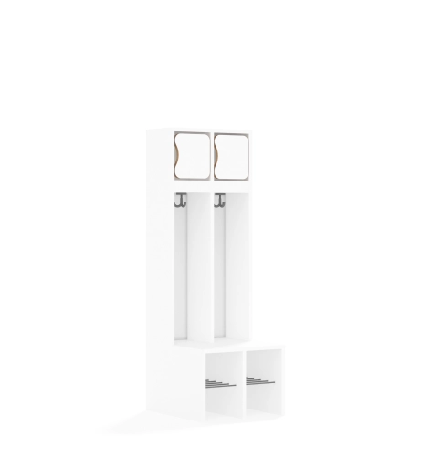 Szatnia dwuosobowa BLOX Base z blendą zlicowaną 455x520x1350 - v-box-szt-2r-box-szt-2r-b-a-a-ww-BOX-SZT-2R-B-A-A-WW.jpg