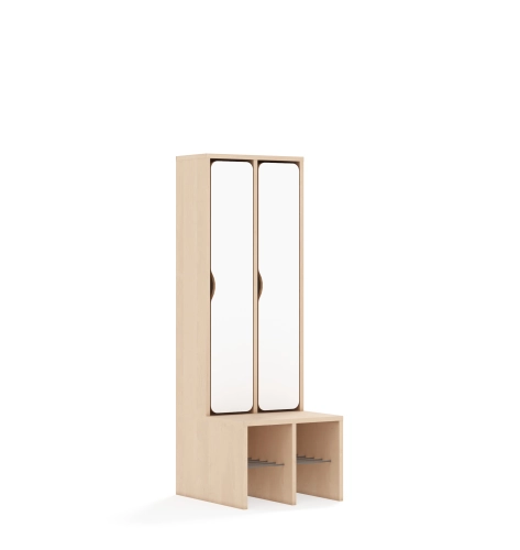 Szatnia dwuosobowa BLOX Base z blendą zlicowaną 455x520x1350 - v-box-szt-2r-box-szt-2r-a-d-a-bw-BOX-SZT-2R-A-D-A-BW.jpg
