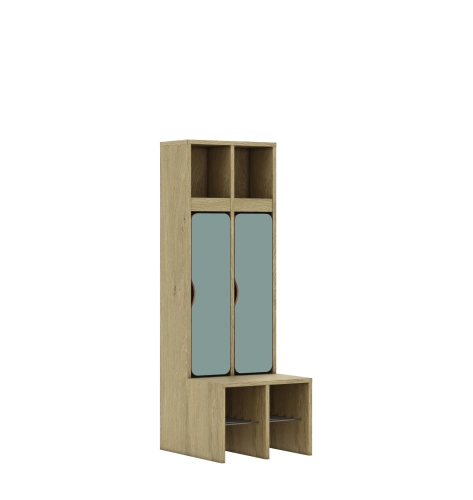 Szatnia dwuosobowa BLOX Base z blendą zlicowaną 455x520x1350 - v-box-szt-2r-box-szt-2r-b-b-a-opgrn-BOX-SZT-2R-B-B-A-OPGRN.jpg