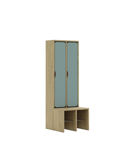 Szatnia dwuosobowa BLOX Base z blendą zlicowaną 455x520x1350 - v-box-szt-2r-box-szt-2r-a-d-a-opgrn-BOX-SZT-2R-A-D-A-OPGRN.jpg