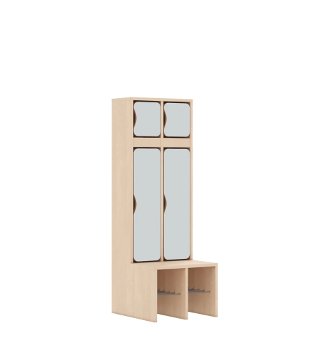 Szatnia dwuosobowa BLOX Base z blendą zlicowaną 455x520x1350 - v-box-szt-2r-box-szt-2r-b-c-a-blgr-BOX-SZT-2R-B-C-A-BLGR.jpg