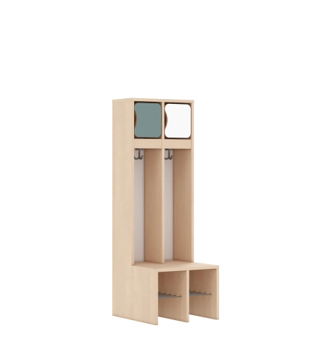 Szatnia dwuosobowa BLOX Base z blendą zlicowaną 455x520x1350 - v-box-szt-2r-box-szt-2r-b-a-a-bwk4-BOX-SZT-2R-B-A-A-BWK4.jpg