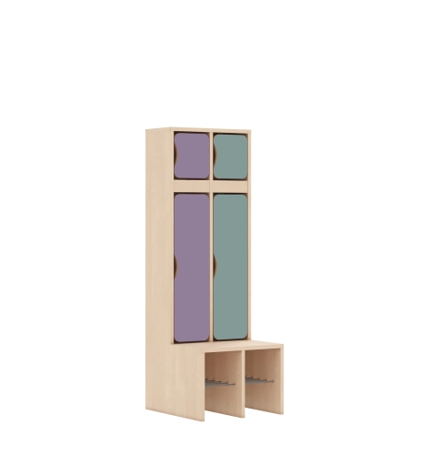 Szatnia dwuosobowa BLOX Base z blendą zlicowaną 455x520x1350 - v-box-szt-2r-box-szt-2r-b-c-a-bwk3-BOX-SZT-2R-B-C-A-BWK3.jpg