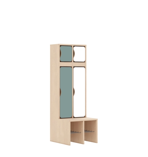 Szatnia dwuosobowa BLOX Base z blendą zlicowaną 455x520x1350 - v-box-szt-2r-box-szt-2r-b-c-a-bwk4-BOX-SZT-2R-B-C-A-BWK4.jpg