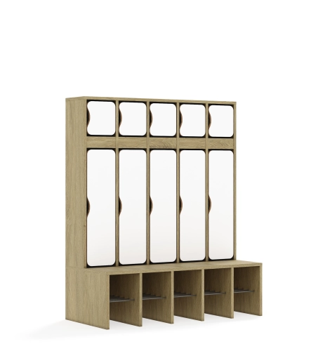 Szatnia pięcioosobowa BLOX Base z blendą zlicowaną 1108x520x1350 - v-box-szt-5r-box-szt-5r-b-c-a-ow-BOX-SZT-5R-B-C-A-OW.jpg