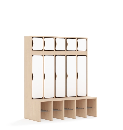 Szatnia pięcioosobowa BLOX Base z blendą zlicowaną 1108x520x1350 - v-box-szt-5r-box-szt-5r-b-c-a-bw-BOX-SZT-5R-B-C-A-BW.jpg