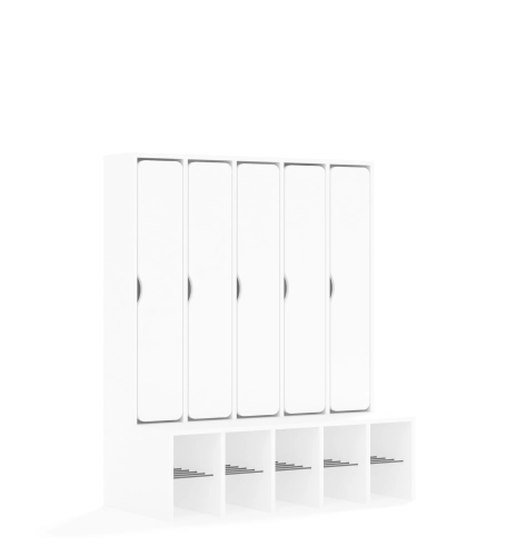 Szatnia pięcioosobowa BLOX Base z blendą zlicowaną 1108x520x1350 - v-box-szt-5r-box-szt-5r-a-d-a-ww-BOX-SZT-5R-A-D-A-WW.jpg
