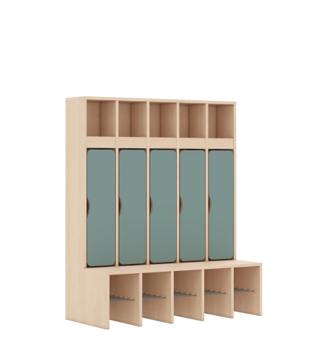 Szatnia pięcioosobowa BLOX Base z blendą zlicowaną 1108x520x1350 - v-box-szt-5r-box-szt-5r-b-b-a-bpgrn-BOX-SZT-5R-B-B-A-BPGRN.jpg