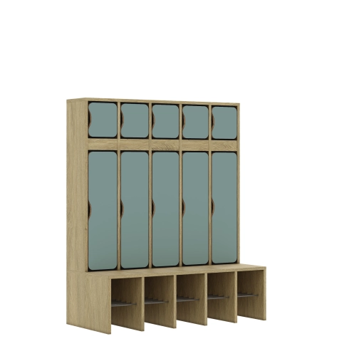 Szatnia pięcioosobowa BLOX Base z blendą zlicowaną 1108x520x1350 - v-box-szt-5r-box-szt-5r-b-c-a-opgrn-BOX-SZT-5R-B-C-A-OPGRN.jpg
