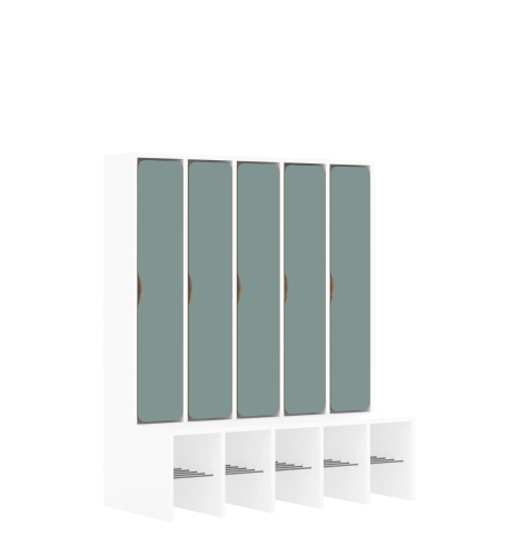 Szatnia pięcioosobowa BLOX Base z blendą zlicowaną 1108x520x1350 - v-box-szt-5r-box-szt-5r-a-d-a-wpgrn-BOX-SZT-5R-A-D-A-WPGRN.png
