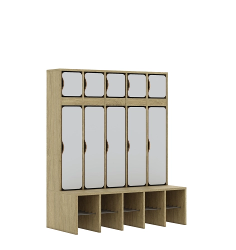 Szatnia pięcioosobowa BLOX Base z blendą zlicowaną 1108x520x1350 - v-box-szt-5r-box-szt-5r-b-c-a-olgr-BOX-SZT-5R-B-C-A-OLGR.jpg